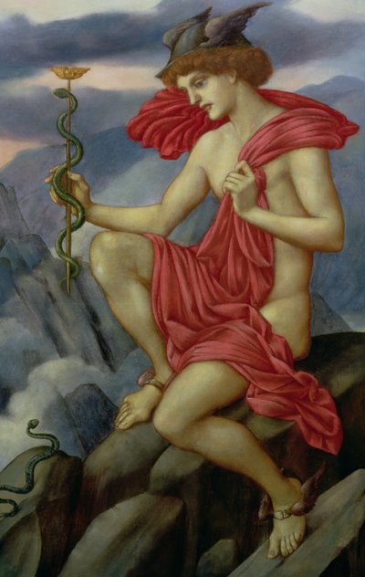 Mercury by Evelyn De Morgan
